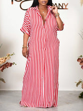 Indiebeautie Stripe Shirt Dress
